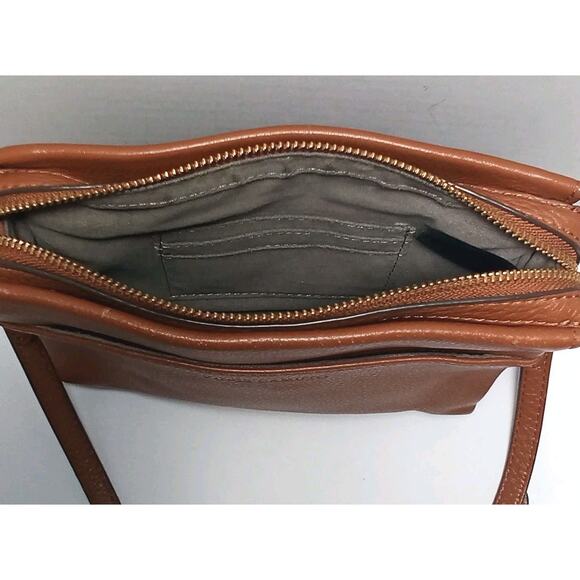 Vince Camuto Brown Leather Shoulder Bag - Picture 7 of 7